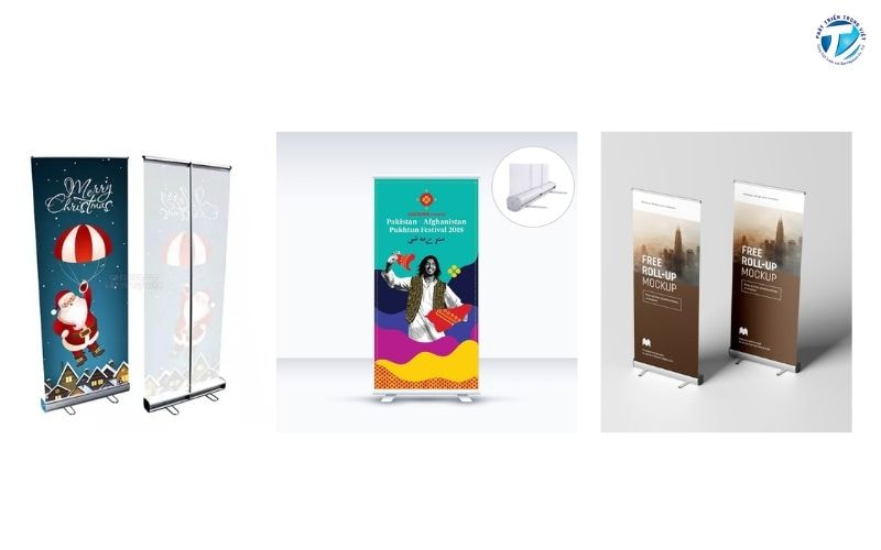 Mua chân standee cuốn bền đẹp tại Phát Triển Trung Việt